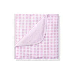 Baby Blanket in Gingham Thistle 1.0