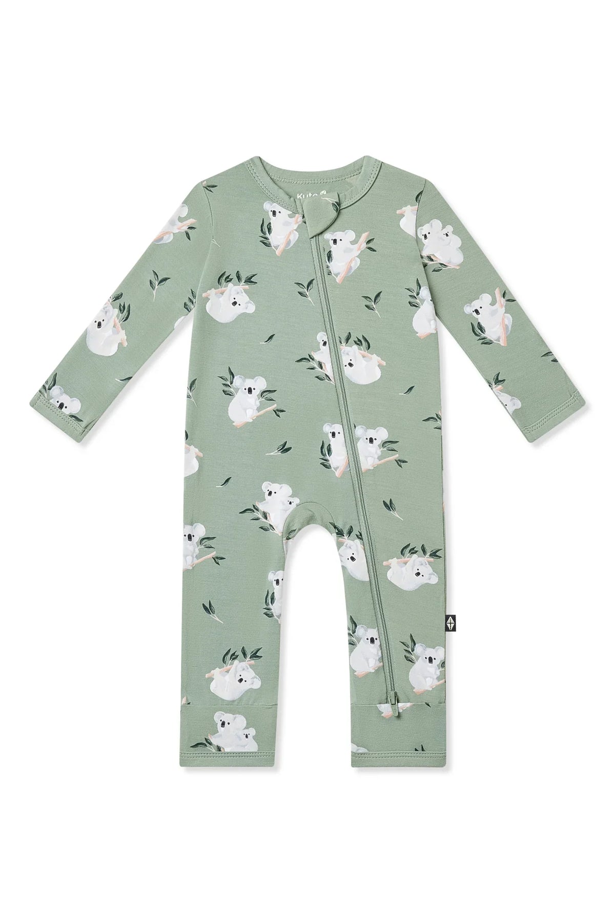 Zippered Romper in Koala