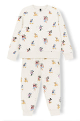 Long Sleeve Jogger Set in Mickey Mouse and Friends