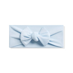 Knotted Bow Headband in Breeze