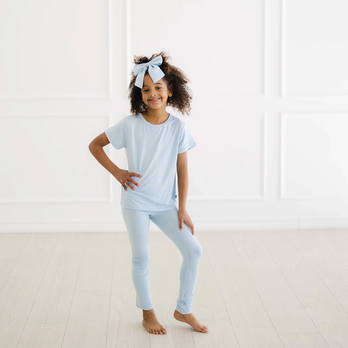 Toddler Basic Tee in Breeze