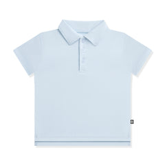 Toddler Short Sleeve Polo in Breeze