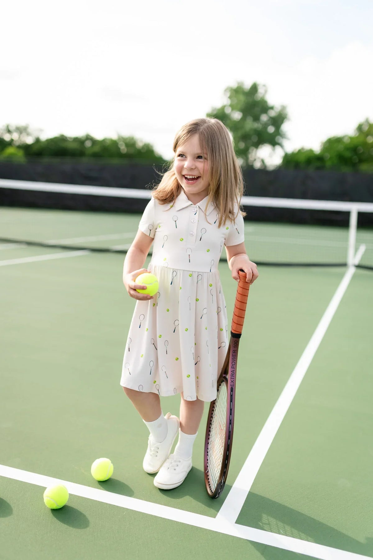 Polo Dress in Tennis