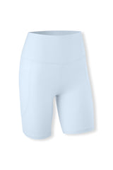 Bamboo Flex High Rise Biker Short in Breeze