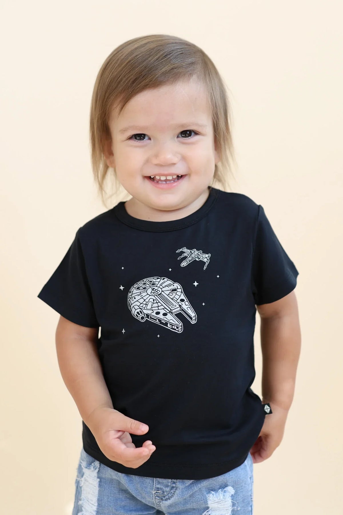 Toddler Basic Tee in Millennium Falcon™