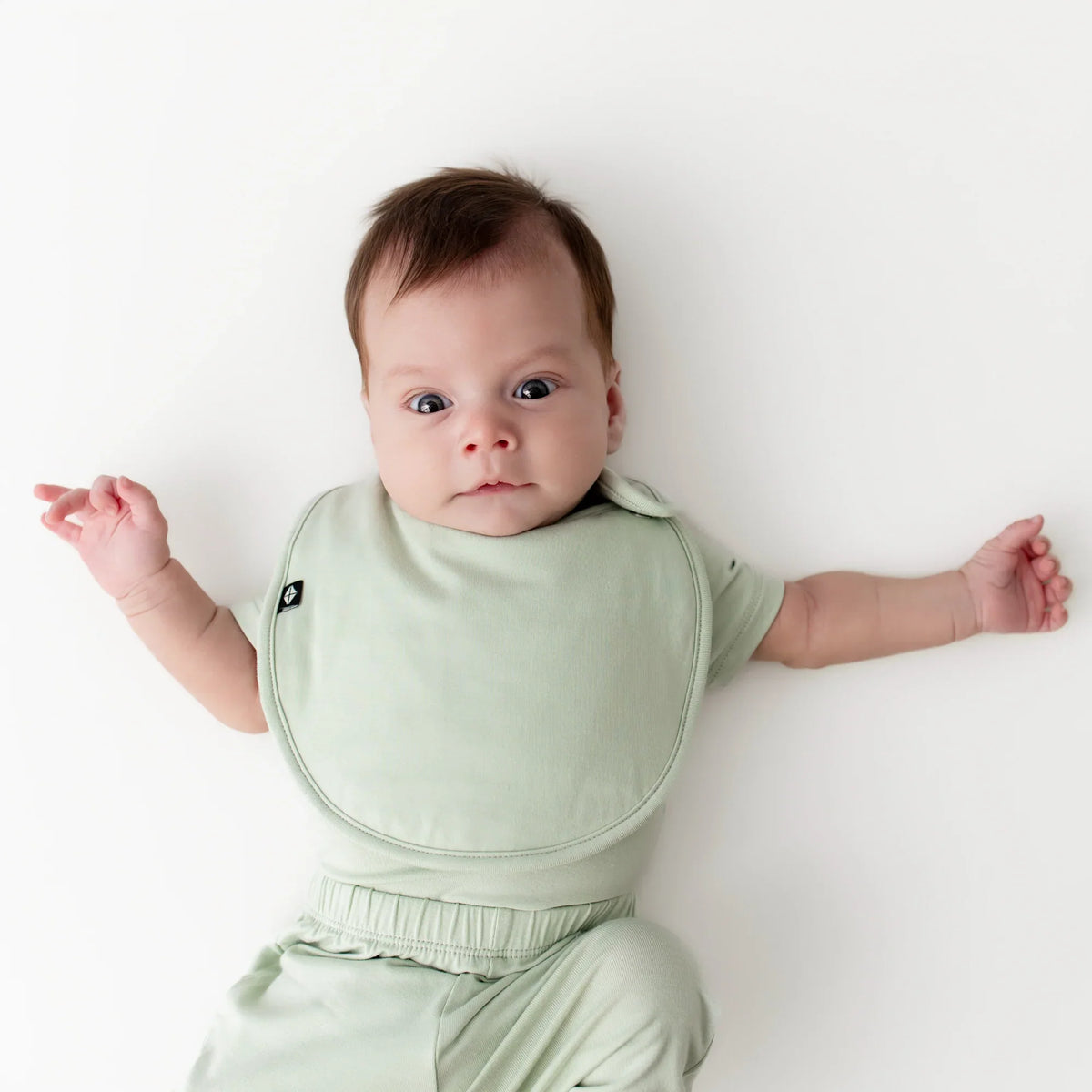 Cushy Bib in Basil