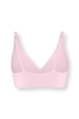Women's Cross Front Bralette in Peony