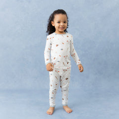 Long Sleeve Pajamas in Home Run