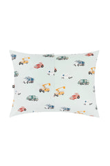 Toddler Pillowcase in City Vehicles