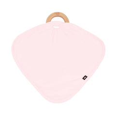 Lovey in Sakura with Removable Wooden Teething Ring