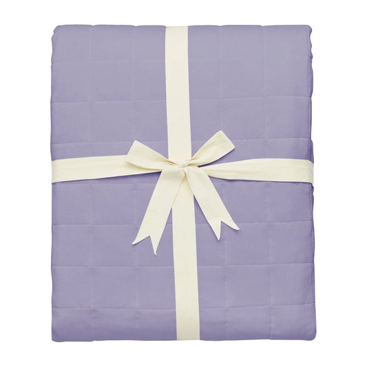 Adult Quilted Blanket in Taro 2.5