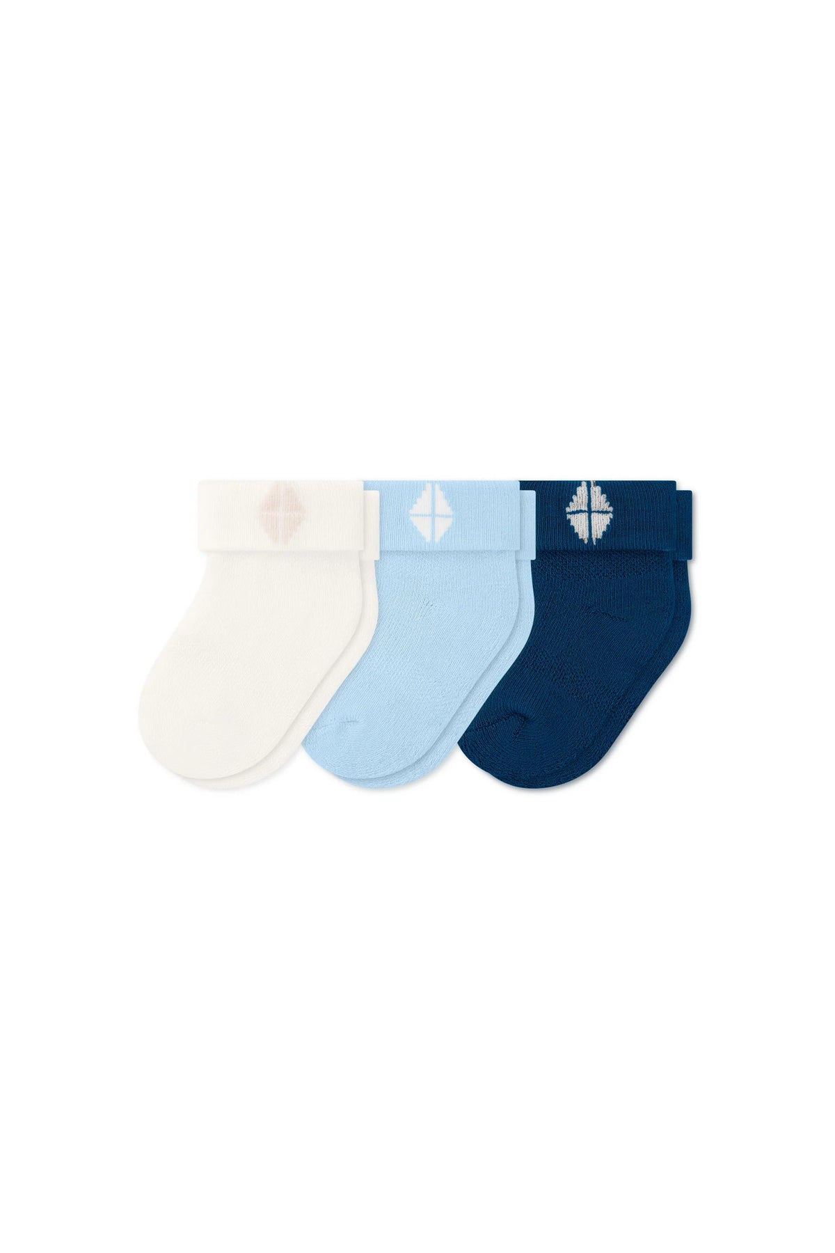 Baby 3-Pack Socks in Cool