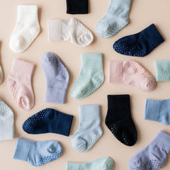 Quarter Socks Combo 5-Pack in Pastel