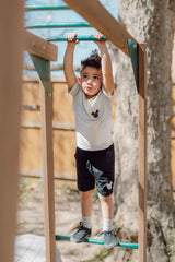 Toddler Crew Neck Tee in Mickey Mouse on Ecru