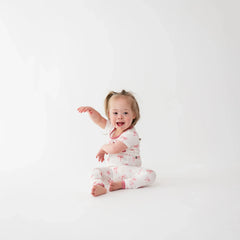 Short Sleeve with Pants Pajamas in Bow