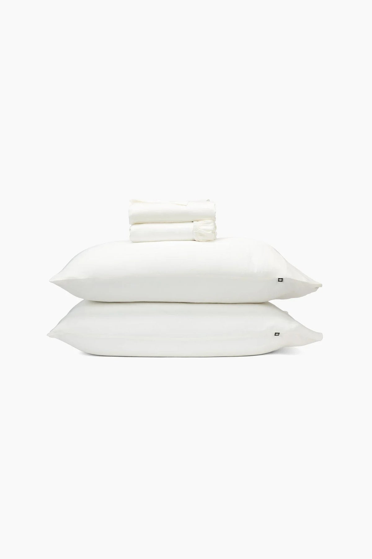 Bamboo Sateen Sheet Set in Shell
