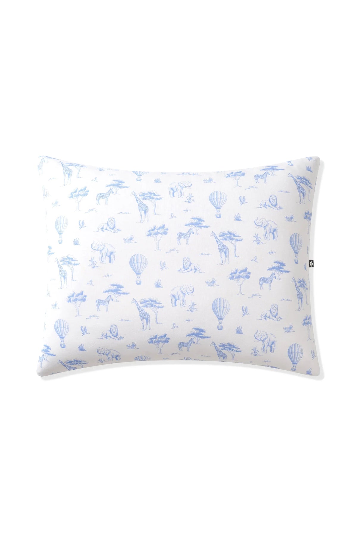 Toddler Pillowcase in Toile Safari
