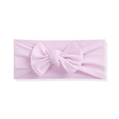 Knotted Bow Headband in Thistle