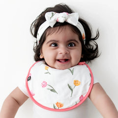 Cushy Bib in Tulip