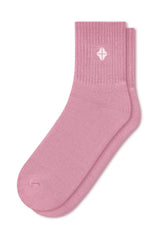 Adult Crew Socks in Apple Blossom