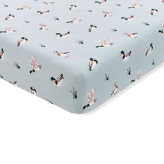 Twin Sheet in Mallard Duck