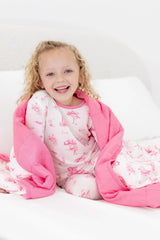 Toddler Blanket in Toile Ballet 1.0