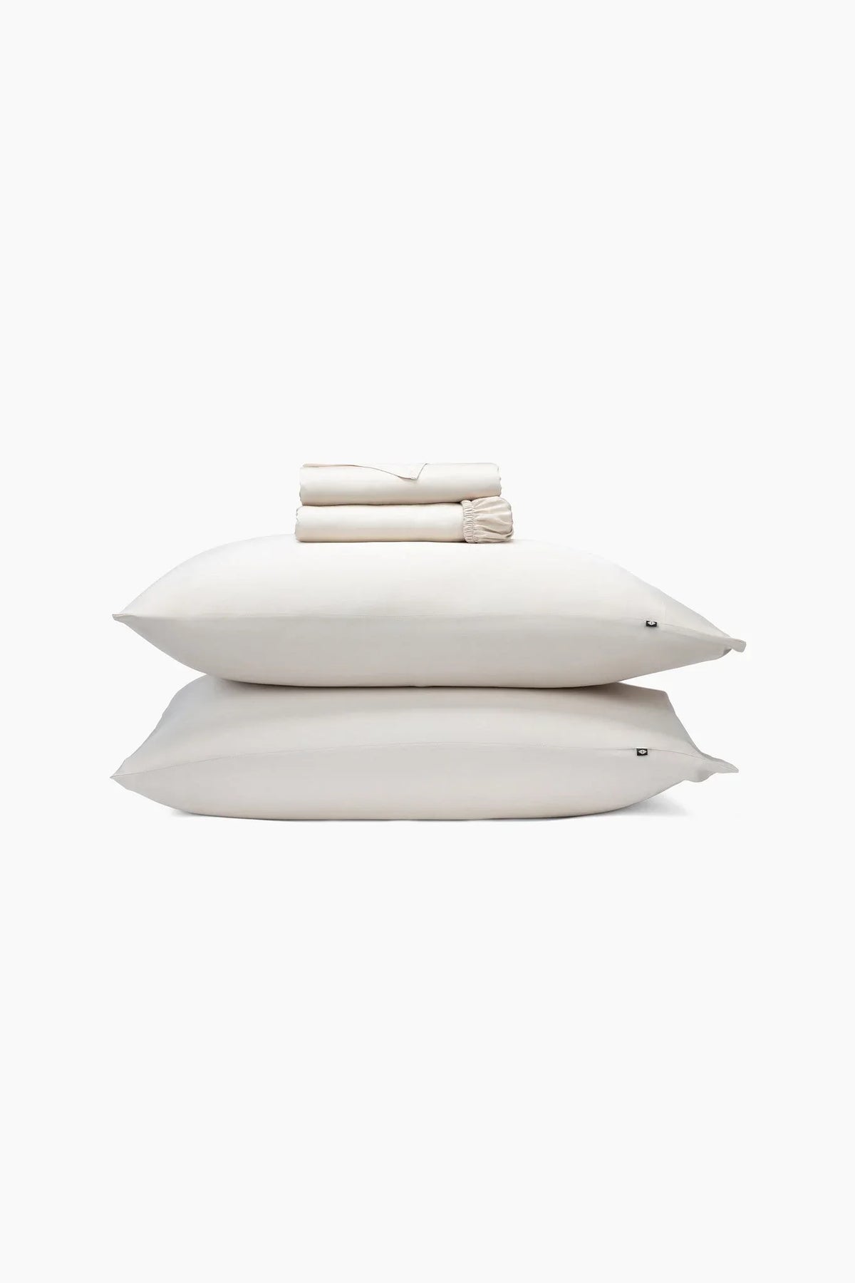 Bamboo Sateen Sheet Set in Champagne