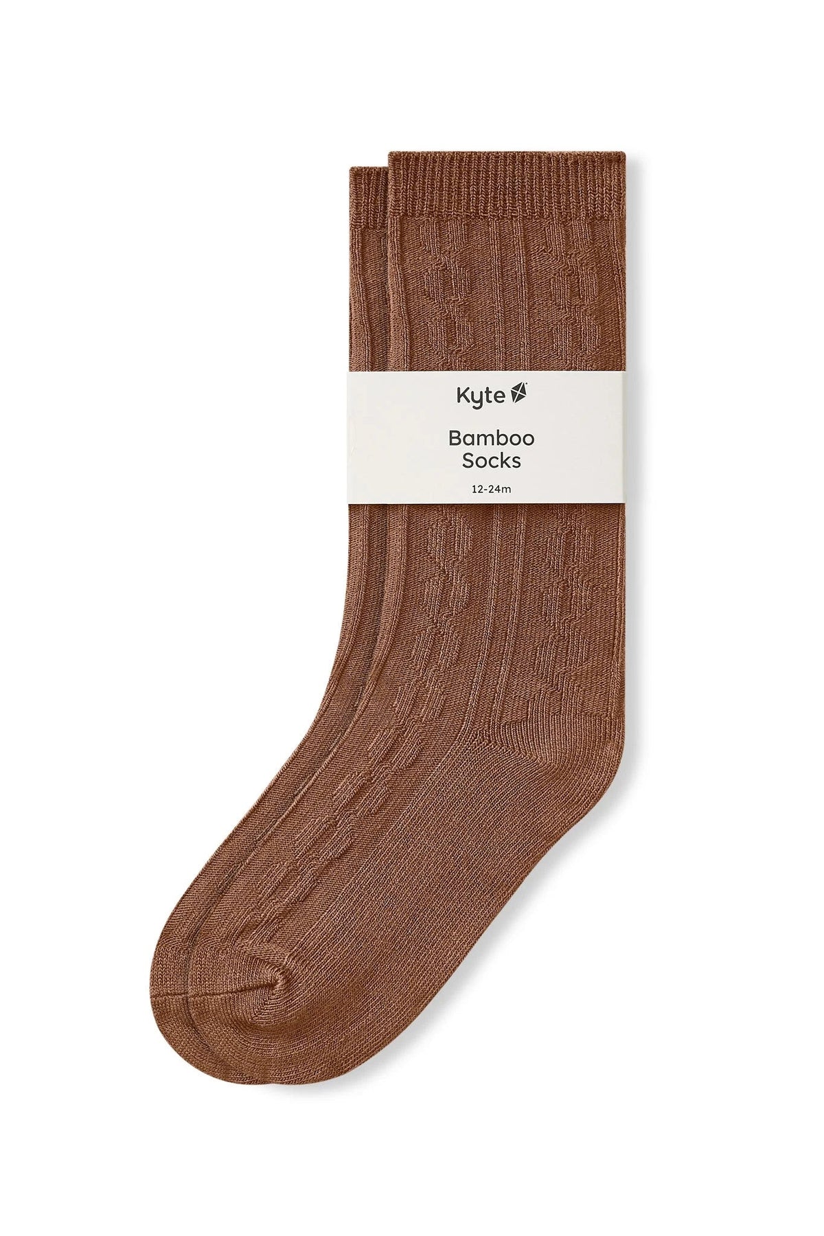 Knee High Socks in Latte
