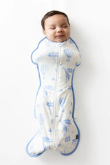 Swaddle Bag in Toile Safari 0.5
