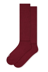 Adult Scrunch Socks in Ruby