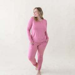 Women's Jogger Pajama Set in Apple Blossom