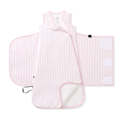 Sleep Bag Swaddler in Small Sakura Stripe 1.0