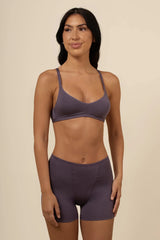 Women's Boxer in Currant