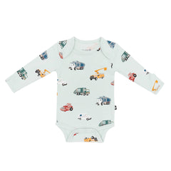 Long Sleeve Bodysuit in City Vehicles