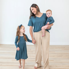 Women’s Relaxed Fit V-Neck in Atlantic