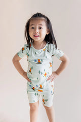 Short Sleeve Pajamas in Winnie the Pooh Hundred Acre Wood