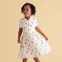 Polo Dress in Winnie the Pooh Celebration