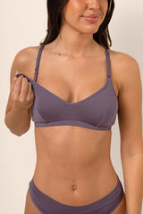 Women's Nursing Bra in Currant