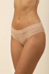 Women's Midi Brief in Chai