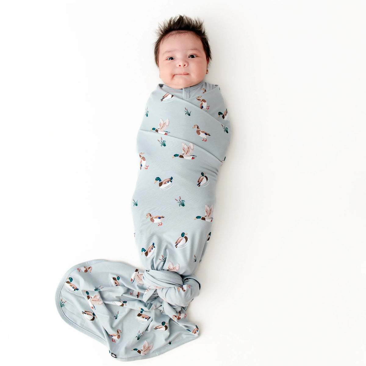 Swaddle Blanket in Mallard Duck