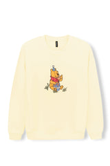 Women's Sweatshirt in Winnie the Pooh on Chamomile