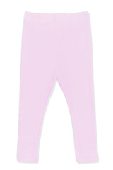 Ribbed Leggings in Thistle