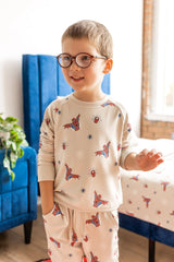 Long Sleeve Jogger Set in Spider-Man