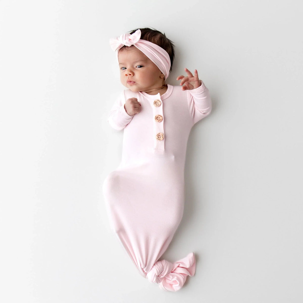 Knotted Gown with Bow Set in Sakura