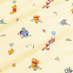 Zipper Shortall Romper in Winnie the Pooh Celebration