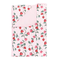 Toddler Blanket in Strawberry Fields 1.0
