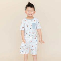 Toddler Crew Neck Tee in Home Run