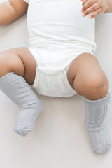 Knee High Socks in Storm