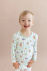 Long Sleeve Pajamas in Honeydukes
