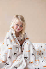 Toddler Blanket in Dachshund 1.0